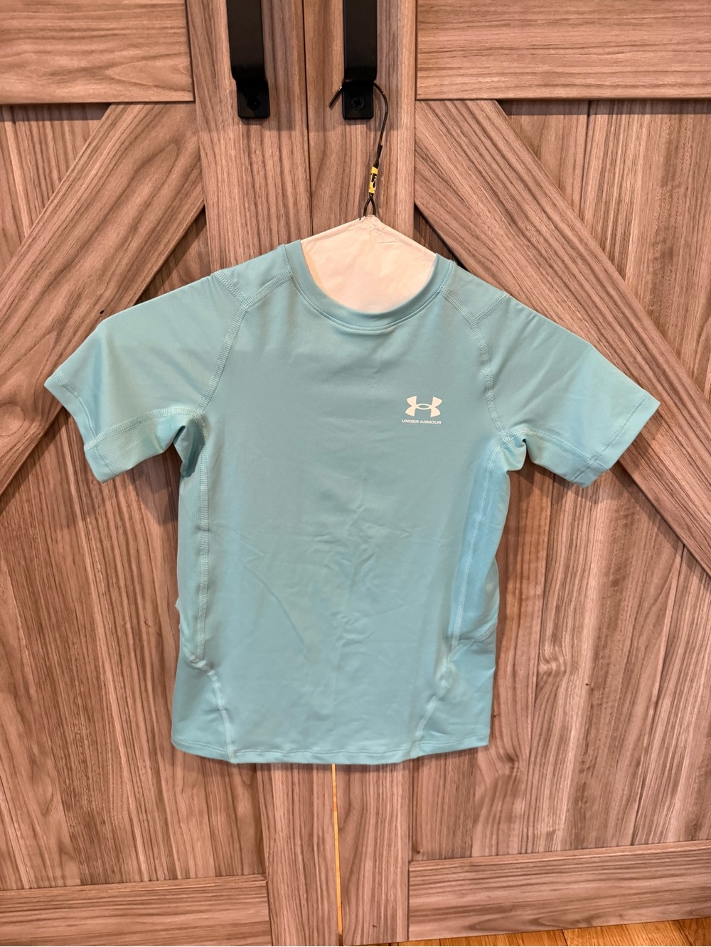 Under Armour Kids Performance Tee in Aqua